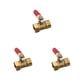 thumbnail image 3 of Válvula de Bola de Latón Cateissary Conector de Manguera Doble Extremo Interruptor Hermético a Prueba de Fugas, 3 of 6