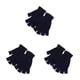 thumbnail image 4 of Yuarrent 1 par de guantes sin dedos Equipo de protección Protector de manos cómodo Regalos para hombres Diseño creativo Clima frío negro Type1 NO1, 4 of 6