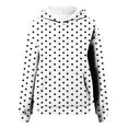 thumbnail image 5 of UPPADA Cute Oversized Graphic Hoodies for Women Gradient Color Graphic Pullover Sweatshirts Comfy Outfit with Pockets Fall White,XL, 5 of 8