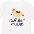 thumbnail image 4 of Inktastic Cute Chicken Farming Boys or Girls Long Sleeve Toddler T-Shirt, 4 of 5