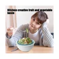 thumbnail image 3 of Juego de 3 cuencos para mezclar, cuenco de plástico para ensalada, fideos, arroz, verduras, frutas, sopa, recipiente para alimentos, cuencos para mezclar, vajilla para el hogar, 3 of 5