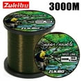 thumbnail image 2 of 3000m Invisible Spotted Fishing Line Japan Super Strong Monofilament Line Fluorocarbon Coated Nylon Fly Sink Line pesca 2000M 0.185MM 8LB 3.6KG, 2 of 6