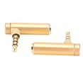 thumbnail image 3 of Audio Cable Jack, Aluminum Alloy Shell Stereo Connector, Long Service Life For Mobile Phones Digital Cameras Black,Gold,Blue, 3 of 8