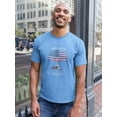 thumbnail image 2 of American Grown Swasi Root T-Shirt Men -Smartprints Designs, Male 4X-Large, 2 of 4