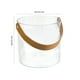 thumbnail image 3 of Portable Plastic Mini Ice Bucket For Home Use - Beer Wine - Transparent For Picnics Parties - High-End Looking Beverage Storage Solution, 3 of 6