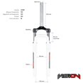 thumbnail image 2 of Suspension Horquilla Vision R29 Blanco, 2 of 6