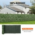thumbnail image 3 of VEVOR 39"x158" Ivy Leaf Fence Screens, 3 Layer No Gap, Faux Greenery, Outdoor Privacy, 3 of 8
