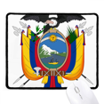 thumbnail image 1 of Quito Ecuador National Emblem Mousepad Stitched Edge Mat Rubber Gang Pad, 1 of 2