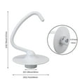 thumbnail image 2 of C Dough Hook Replacement For Kitchenaid Mixer K45dh Dough Attachment, 2 of 2