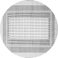 thumbnail image 1 of Ahgly Company Indoor Round Southwestern Gray Country Area Rugs, 8' Round, 1 of 1