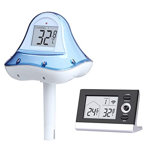 CALIHOME Wireless Floating Thermometer, Digital Pool and Spa Remote