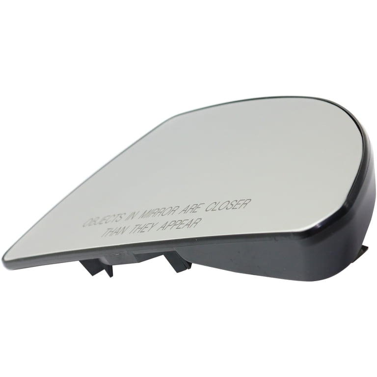 Passenger Side Mirror Glass For Chevy Impala 2006-2013 - Heated, Convex, With Backing Plate (Replaces 89046148)