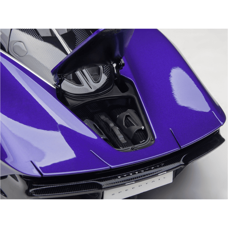 McLaren Speedtail Lantana Purple Metallic with Black Top and