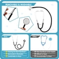 thumbnail image 3 of Set de disfraces de médico para niños RioRand, 6 piezas, para niños de 3 a 12 años, 3 of 6