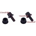 thumbnail image 2 of Nylon License Plate Frame Bolts & Nuts & Screws Fasteners For Motorcycle, 2 of 4