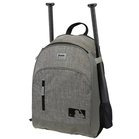 UPC: 0025725469437 | Franklin Sports MLB Bat pack Youth Baseball  Softball and Tee ball Equipment Backpack Bag  Heather Gray