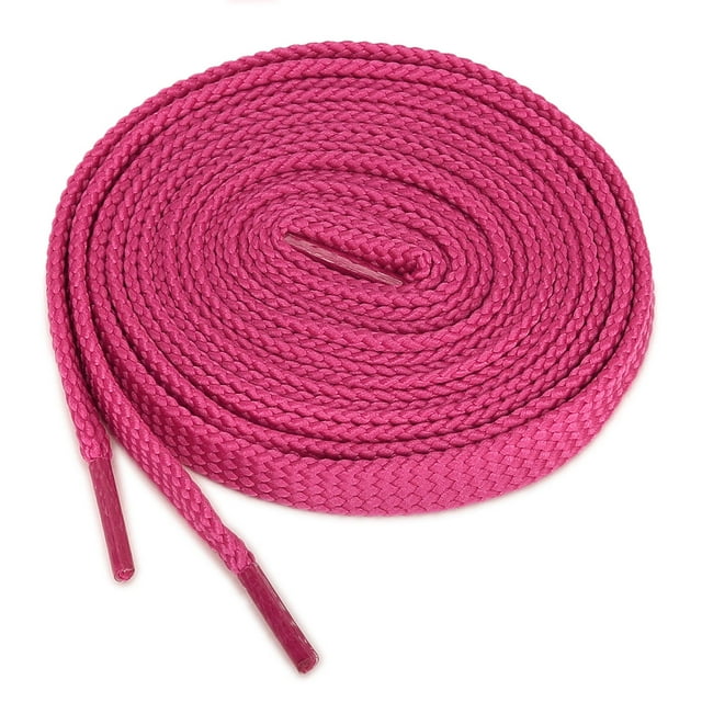 INSPIRE CHIC Unisex 2 Pairs Double Layers Hollow Shoestrings Elastic Flat Shoelaces