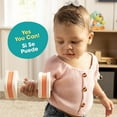 thumbnail image 4 of Bebé Fuerte Twist & Shake Dumbbell – Baby Toy for Infants 0 Months+, 4 of 7