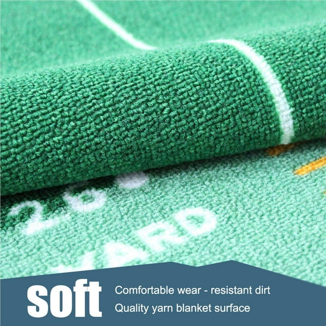 stanreset Golf Putting Mat Practice Mat Indoor Personal Exercise Mat Indoor Putter Practice Blanket