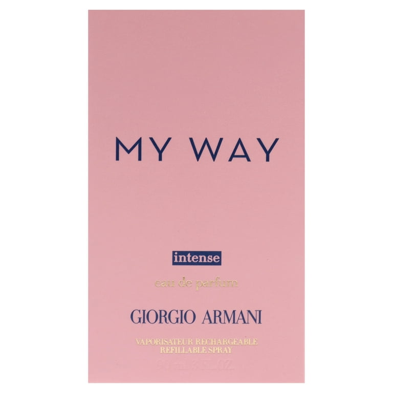 Giorgio Armani My Way Intense Eau De Parfum Spray By Giorgio Armani - 3 oz Giorgio Armani My Way Intense Eau De Parfum Spray By Giorgio Armani - 3 oz