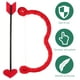 thumbnail image 4 of Mini juego de arco y flecha de Cupido, accesorios para fotos de disfraz de Cupido, accesorios para presentaciones de Cupido para eventos festivos con temática de Cupido, suministros para fiestas, 4 of 7