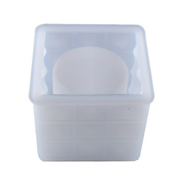 Techinal Flowerpot Plant Pot Epoxy Resin Mold Candlestick Candle Holder Silicone Mould DIY Crafts Home Decorations Casting Tools