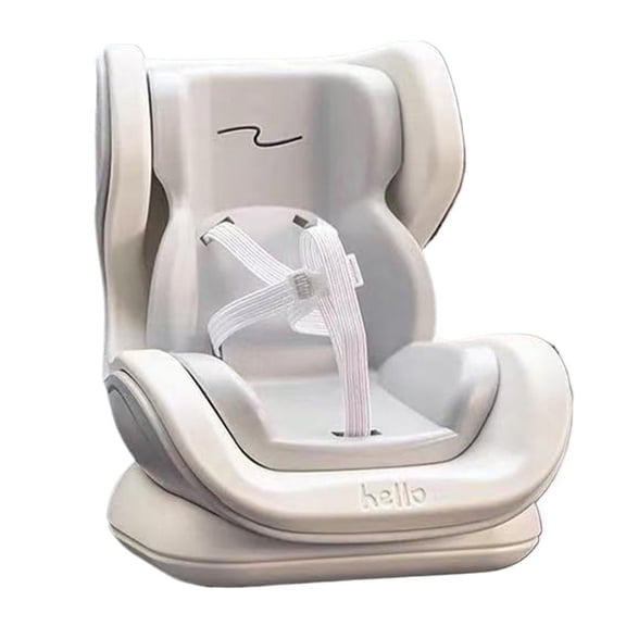 Mini Doll Car Seat for 15/17cm Dolls with Vent Clip, Perfect Fit and Seat Belt for Car Interior Decoration