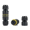 thumbnail image 2 of Outdoor Electrical Cable Connector IP68 Waterproof Junction Box External Cord Boxes for 4-pin Cables φ9-12mm, 2 of 8