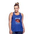 thumbnail image 6 of Kiss Me Like You Miss Me - Racerback Tank Top, 6 of 8