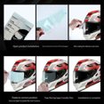 thumbnail image 3 of fastboy 2pack/lot Durable And Protective Motorcycle Helmet Anti-Fog Rainproof Film Safety Multifunctional Type 1, 3 of 6