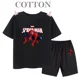 thumbnail image 2 of Conjunto de camiseta y pantalones cortos de algodón para niños de Marvel Spider Man de verano, ropa de dibujos animados para niños, conjunto de dos piezas de manga corta, conjunto para niñas y niños, 2 of 5