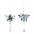 thumbnail image 2 of Cuadros Decorativos 2 piezas Crystal Light Catcher Diamond Painting Bee Decoración colgante (GSKY2015) Tmvgtek embutido en tela, 2 of 8