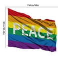 thumbnail image 2 of Fasiaou Peace Flag Peace Dove Flags Banner for Outdoor Celebrations Home Garden Porch Party Decoration Flags with Sturdy Grommets Precision,B, 2 of 5
