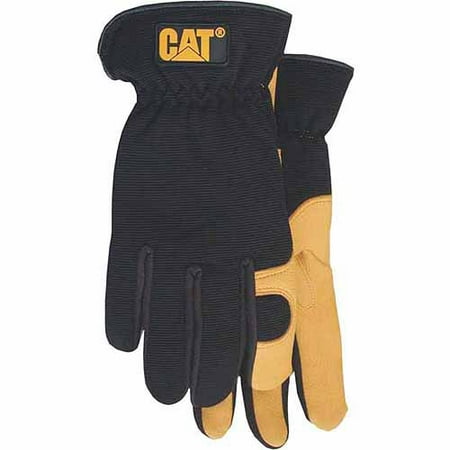 Cat Gloves Rainwear Boss MFG CAT012205L Large Premium Leather Gloves with Gel