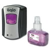 GOJO LTX-7 Antibacterial Foam Handwash Kit, 700mL, Touch-Free, Chrome/Black