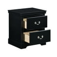thumbnail image 4 of Cterwk 2 Drawers Nightstand Bedside Table for Living Room, Bedroom, Black, 4 of 7