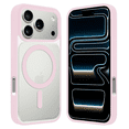 thumbnail image 1 of Funda Transparente con Color ROSA Compatible con MagSafe para iPhone 17 Pro, Protección Antigolpes Ultrafina, TPU + Silicona Resistente, 1 of 6