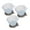 Blue, variant on 3Pcs Professional Mixing Bowl Set for Hair Dyeing 500ml Capacity Slip Resistant Base Measuring Scale Easy Pour Spout