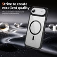 thumbnail image 4 of [PST] Étui iPhone 17 Air, Étui Arrière Hybride Rigide Transparente en PC avec MagSafe Magnétique Compatible, 4 of 4