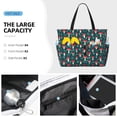 thumbnail image 4 of Rocae Amanita Mushroom for Large Women's Waterproof Beach Bag Tote with 7 Pockets Pool Bag for Travel Gym Vacation, 4 of 6