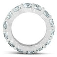 thumbnail image 2 of Pompeii 6 Ct Diamond Eternity Wedding Ring 14k White Gold (H/I,I2-I3), 2 of 4