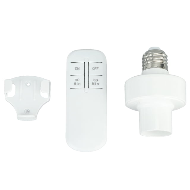 Zócalo de bombilla con control remoto Zócalo de bombilla remoto inalámbrico con control remoto para base de bombilla E27 220 V