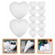 thumbnail image 3 of 12 bolas de espuma con forma de corazón, ideales para bodas, manualidades y adornos de San Valentín., 3 of 7