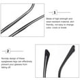 thumbnail image 4 of SUTENGDA 1 Paire de Branches de Lunettes Universelles de Remplacement Mode Bras en Métal, 4 of 7