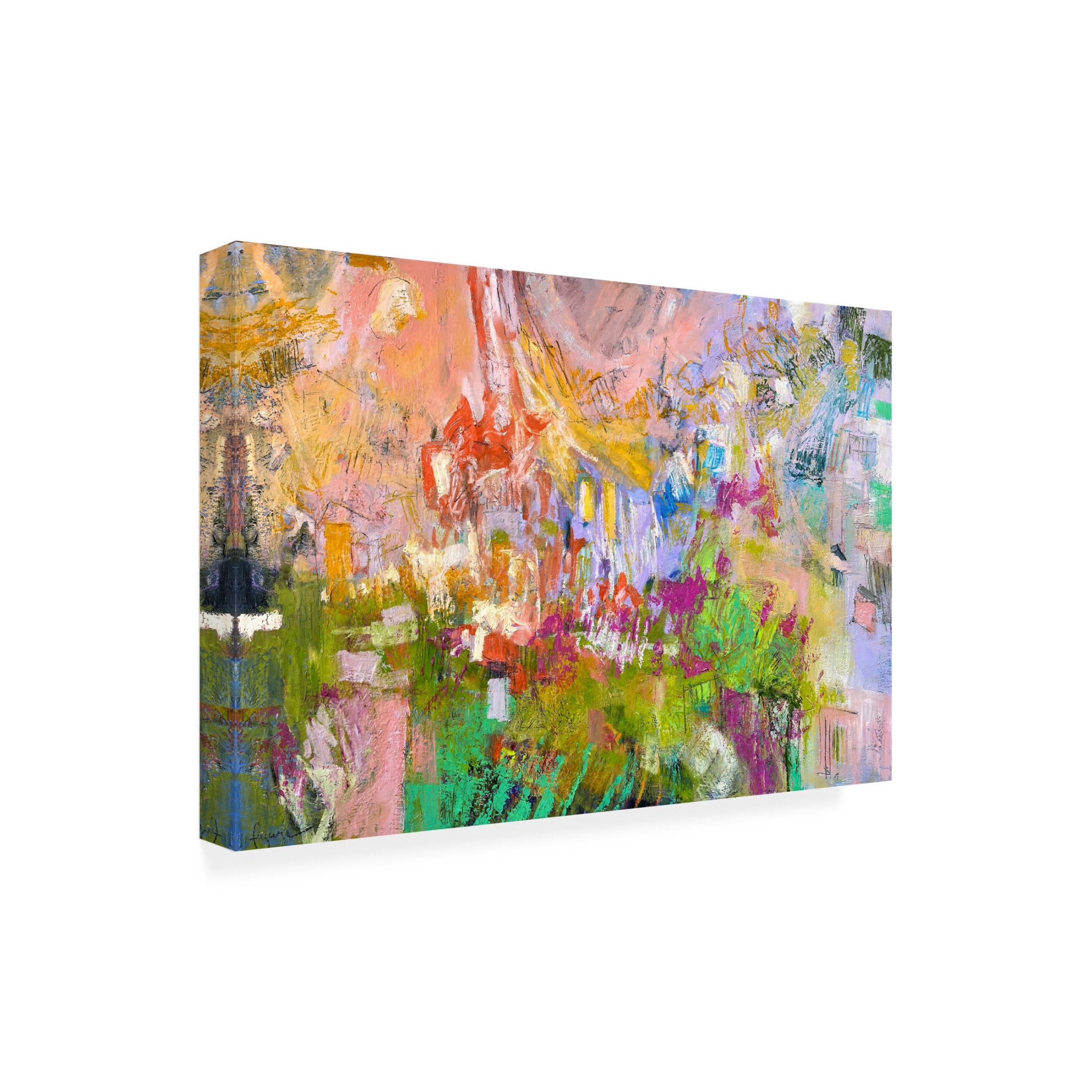 Canvas Wall Art - Dorothy Fagan 'Birthingdreams' Wall Art for Living Room, Bedroom, or Office D?cor by Trademark Fine Art - 19 x 12 Inches