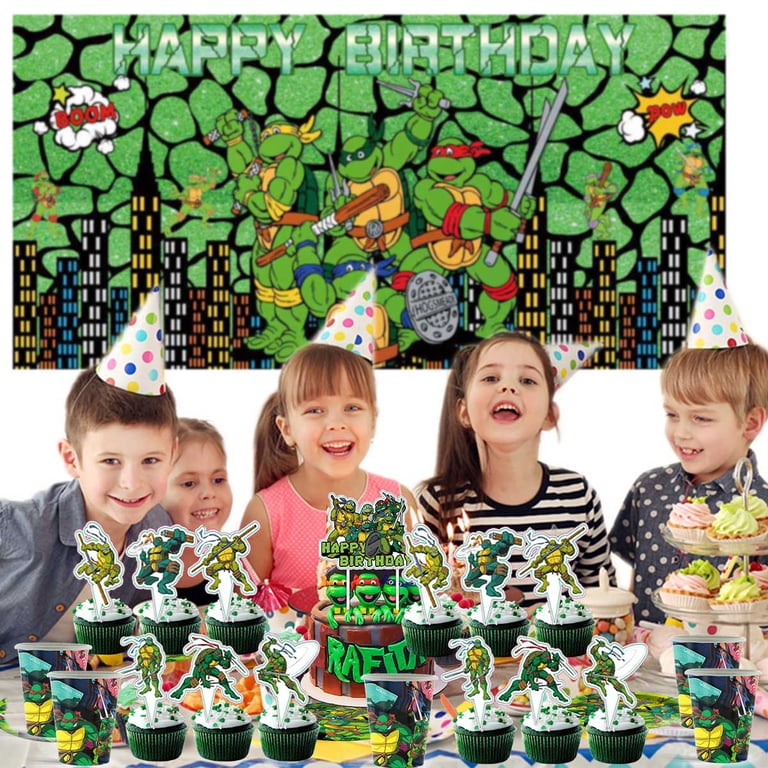 Tmnt Table Party Designs Ninja Turtle Birhday | Ninja Turtle Party