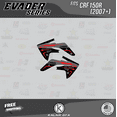 thumbnail image 2 of Kalair GFX Graphics Kit for Honda CRF150R (2007-2023) Evader Series, 2 of 5