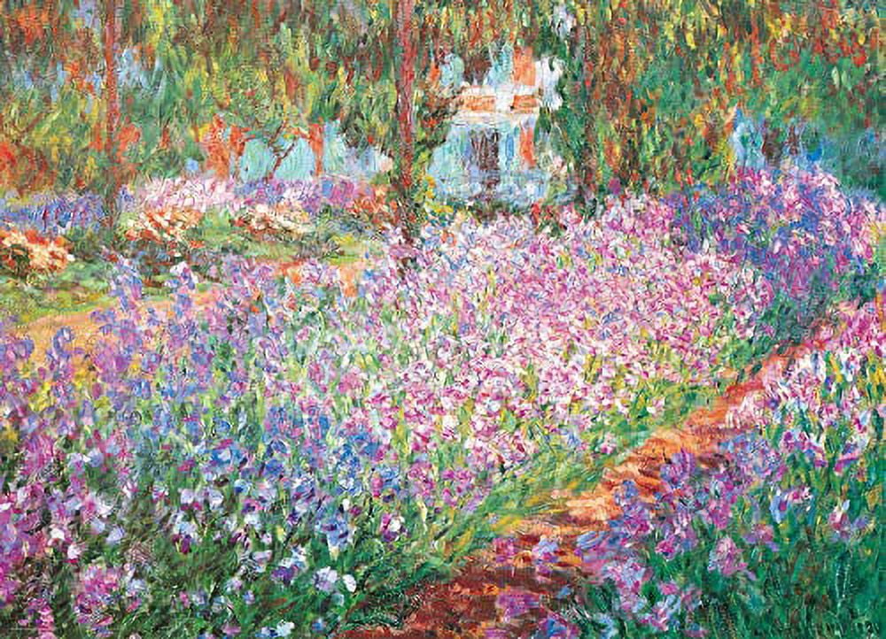 EuroGraphics The Artist’s Garden by Claude Monet Jigsaw Puzzle, 2000 Pieces, Impressionist Artwork
