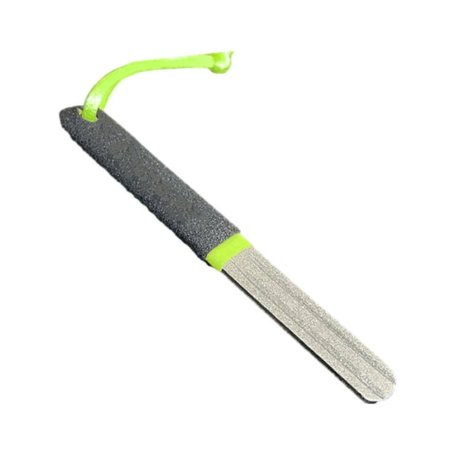 CSChome Diamond Fishhook File Double Sided Fishing Hook Sharpener - Fishhook Sharpening Stone