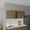 Natural Wood, variant on Wooden Cabinets, Multistorage Cabinet 71"H, Five Internal Shelves, Two Doors, White/Macadamia, Multicolor Living Room Cabinets,Particle Board Cabinets With Doors